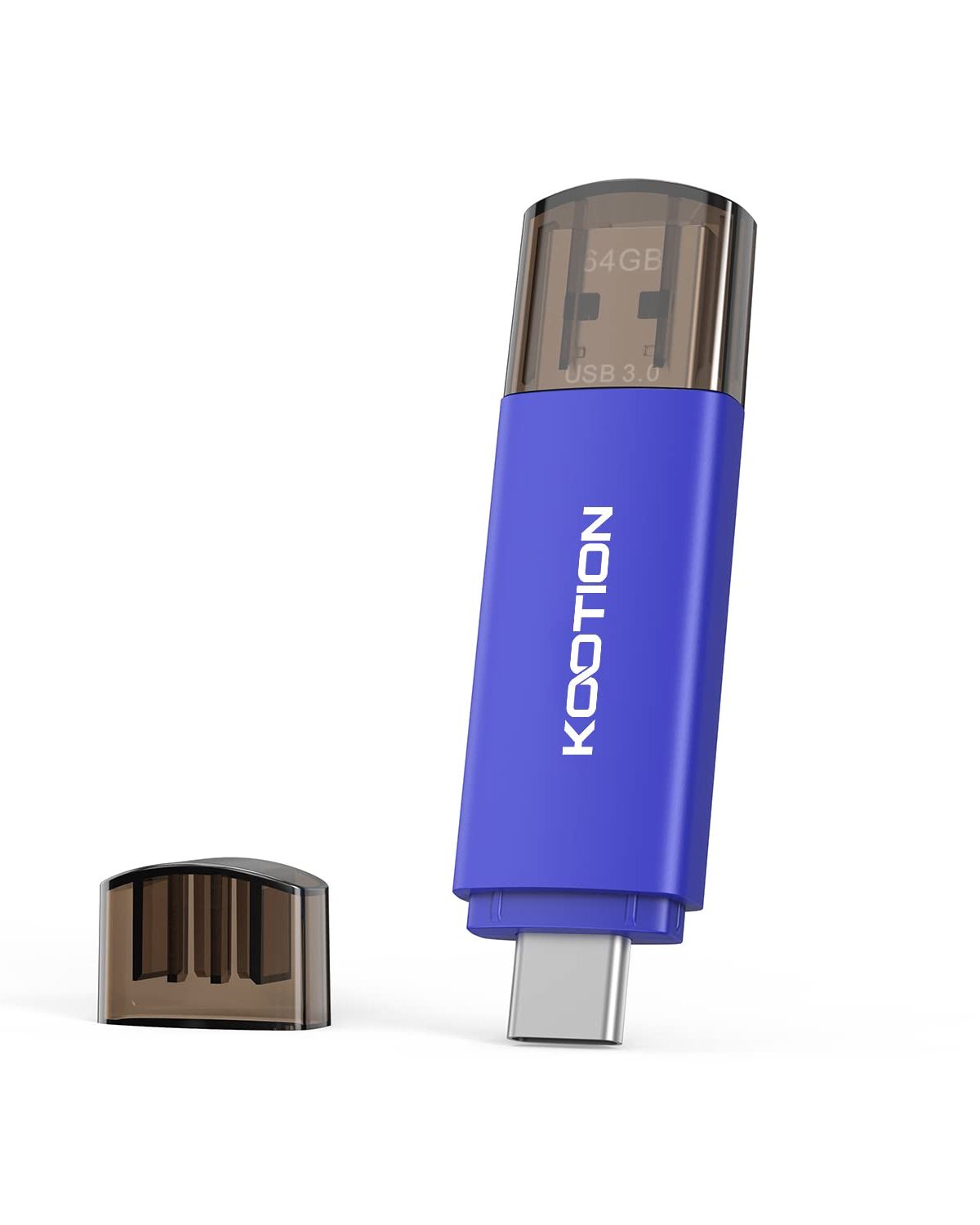 KOOTION 64GB USB C Flash Drive 2-in-1 Type-C Flash Drive USB-A&USB-C 3.0 Dual Drive OTG, Thumb Drive Memory Stick for Android Smartphone/Tablet/PC