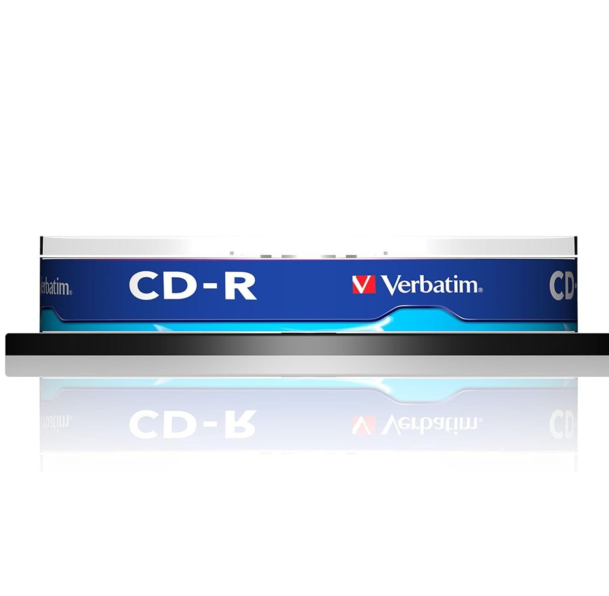 Verbatim 43437 CD-R 700MB 80 Minute 52x Recordable Blank Disc (Pack of 10 Disc Cake Box Spindle)