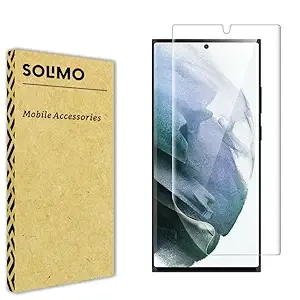 Product Solimo Acrylic Screen Guard For Samsung Galaxy S22 Ultra 5G / Samsung Galaxy S23 Ultra 5G | Edge To Edge Full Screen Protector With Easy Installation Kit |(Transparent) Image