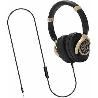 Product Nu Republic Starboy W Wired Headset (Gold, Black, On the Ear). Image