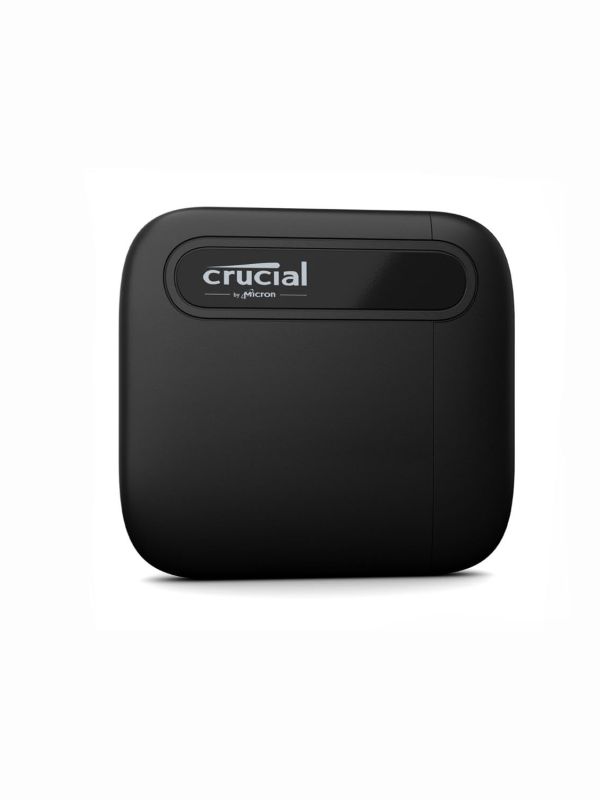 Product Crucial X6 1TB Portable SSD, Up to 8000MB/s, USB 3.2 USB-C, External Solid State Drive, Reliable Storage for PS5, Xbox, PC and Mac, for Casual Gamers, Black - CT1000X6SSD9 Image