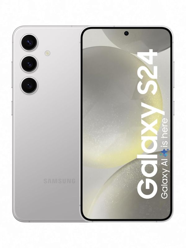 Product Samsung Galaxy S24 5G AI Smartphone (Marble Gray, 8GB, 256GB Storage) Image