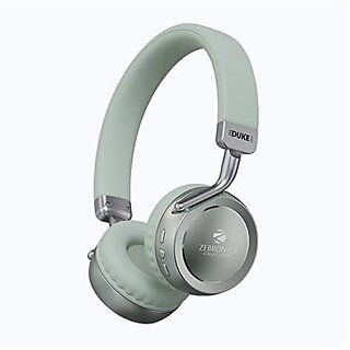 Product Zeb-Duke 2 Wireless Headphone That Comes with 40mm Drivers and has Dual Pairing Function and has 32 hrs. of Playback time.(Green)_472clone. Image