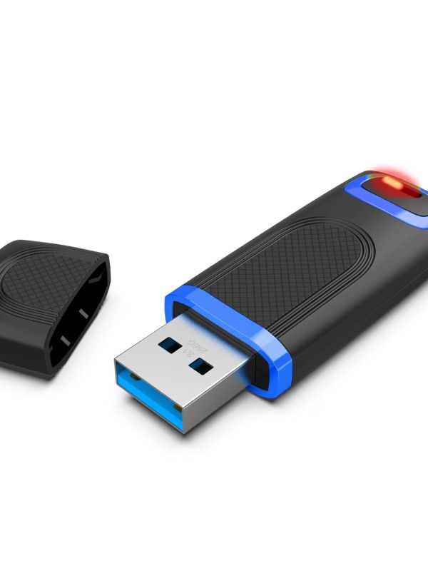 Product 64GB USB 3.0 Pen Drive (USB-A Port) - KEXIN High-Speed Thumb Drive with LED Indicator, Plug & Play Jump Drive for PC, Laptop, Data Storage & Backup Image