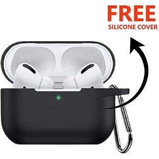 Product Airpod Pro with Case True Wireless Bluetooth Earphones with 3 Hours of Playtime & Compatible for all Smartphones (White) Image