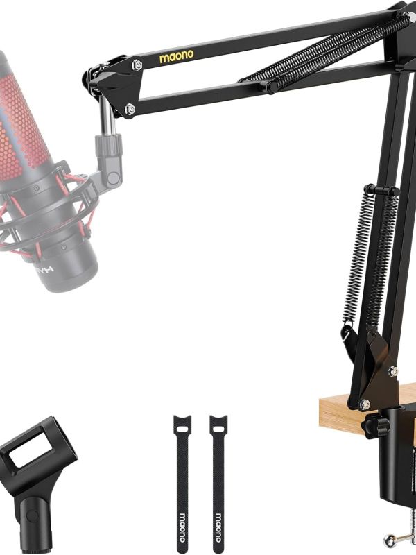Product Maono AU-B01 Microphone Stand with Suspension Boom Scissor Arm Image