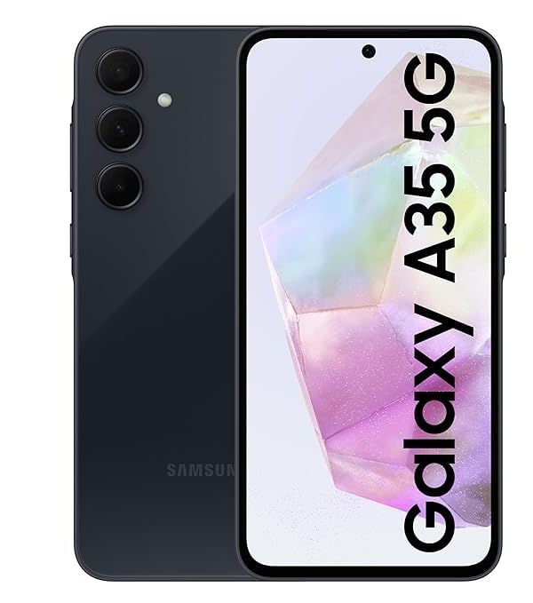 Product Samsung Galaxy A35 5G (Awesome Navy, 8GB RAM, 128GB Storage) Without Offer Image